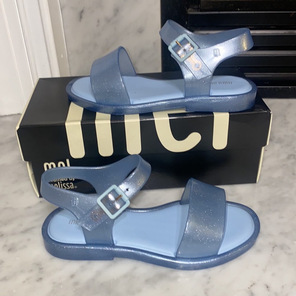 🆕 Mini Melissa little girls sz 13 sandals - Picture 7 of 11